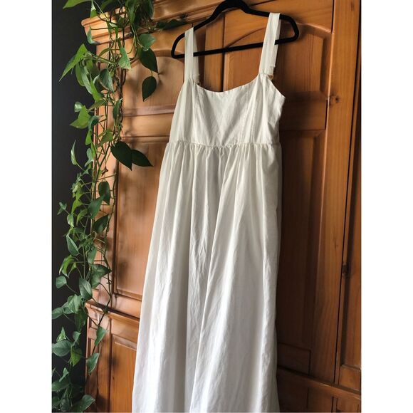 FashionNova Mary Linen Maxi Dress Size XL NWT - Picture 5 of 14